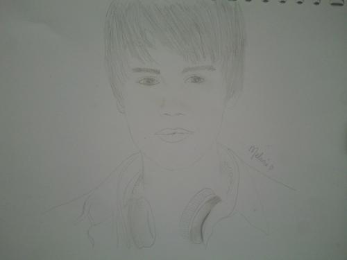 Justin Bieber.    ~Draw by Me (:.