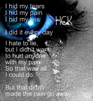 I Hid My Tears