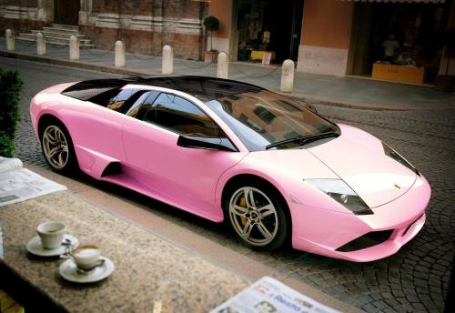 Pink Lamborghini