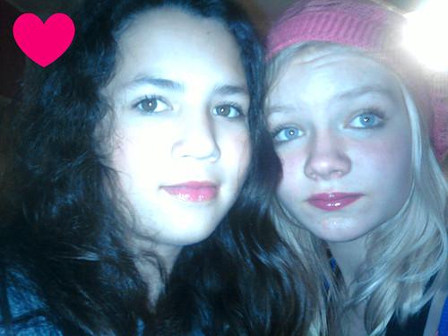 Met m'n liefste blondje(L)