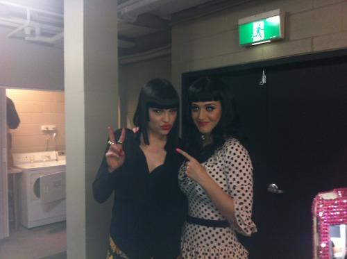 jessie j en katy perry. ♥