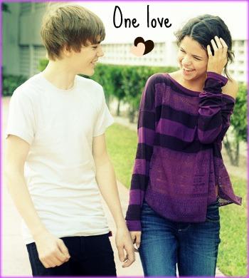 Justin and Selena <3