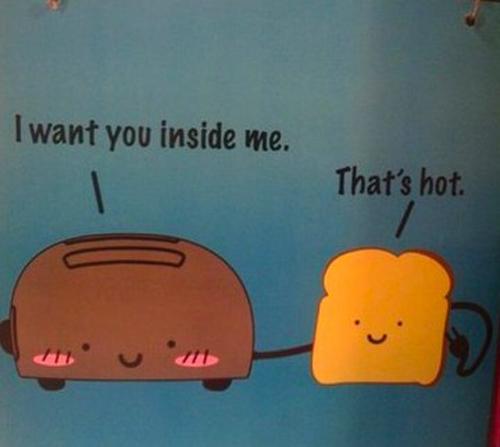 Hot toaster
