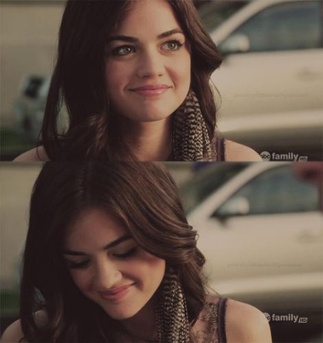 Lucy As Aria In PLL