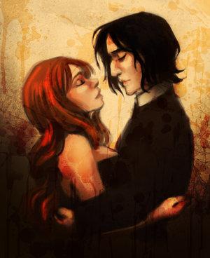 Lily Evers and Severus Snape