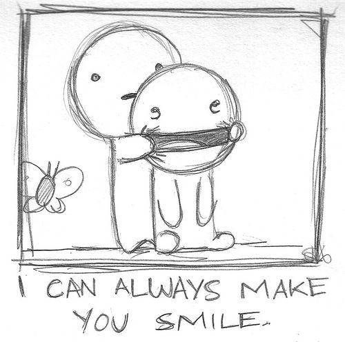 Who can make you smile? <3