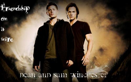 Dean and Sam winchester, Friendship on a wire