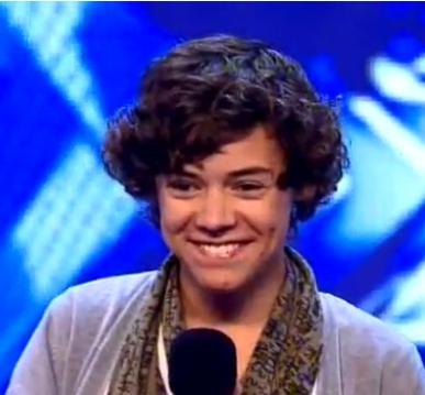 Still find this picture of Harry cute! last year xFactor