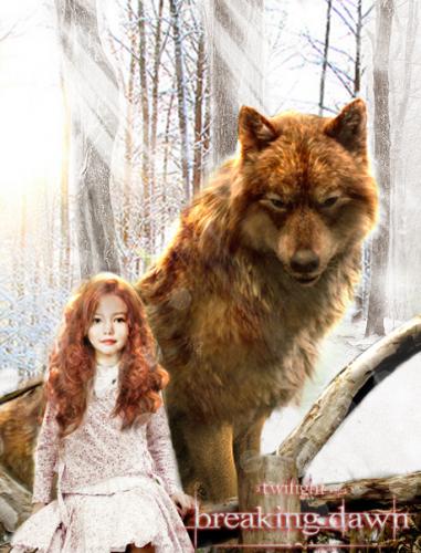 Renesmee & Jacob.