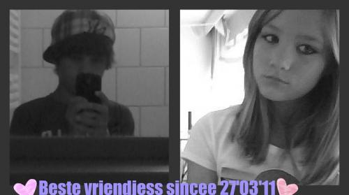 i love you best friend <3 260311 voor altyd bitchess.