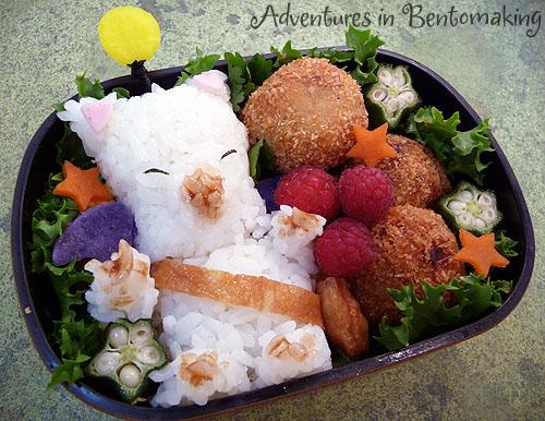 Omg, ik wil ook een keer een moogle bento maken <3 Gaat falen maar oke lol