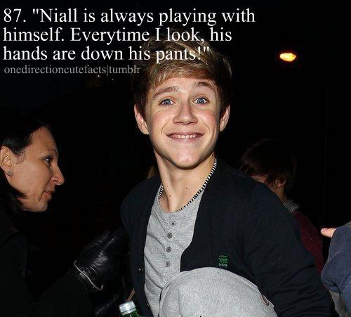 hehehe... uh Niall.. je eh.. je zit weer eens aan je lul.. -.-'