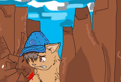 127 hours drawing by me, starring james francooo <3