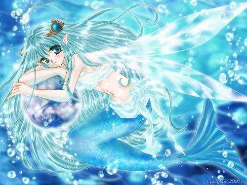 Anime Mermaid.