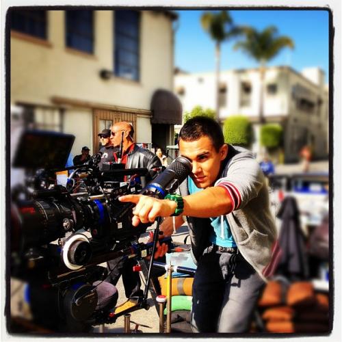 Carlos  Pena Filming