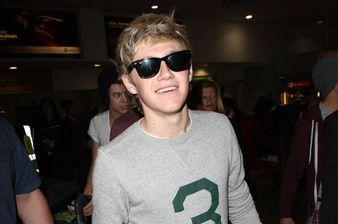 Niall at the airport