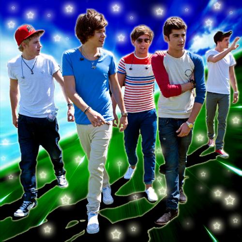 one direction to the stars ^^