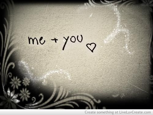 Me + You = <3