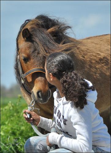 Dit ben ik met Flower!!