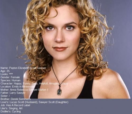 You Gave Me Roses and I Left Them There To Die ~ Peyton Scott-Sawyer ~ Scott/Sawyer Family