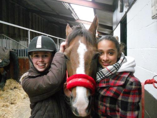 Hester en ik met Ginger!!