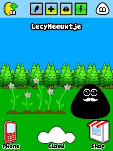 Pou is hier awesome