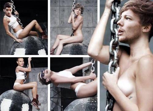 Wrecking Ball ft. One Direction