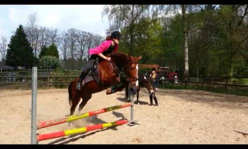 Springen met mn toppertje! <3