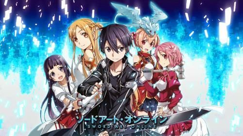 Sword Art online de eerste helft van de serie is echt goed daarna word het raar XD