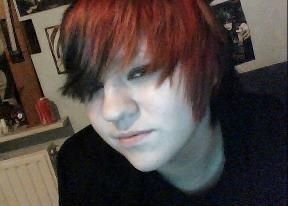 Me when i was 14 or something like that, gosh my hair was awesome as fuck. :'3