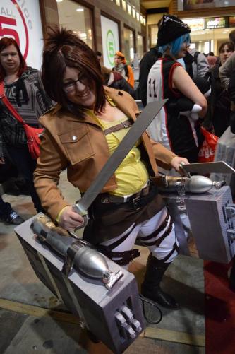 My cosplayin gHanji from Attack on Titan *-* ah how much i love this pic<3